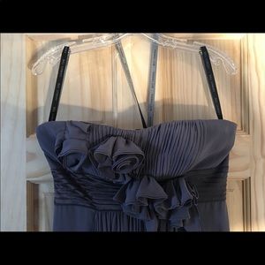 Bill Levkoff gray dress